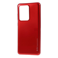 Силиконов гръб ТПУ MERCURY iJelly Metal Case за Samsung Galaxy S20 Ultra G988 бордо 